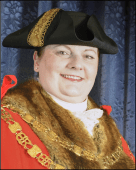 Portrait of Carol Palmer, Mayor of Retford 2012-13