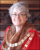 Portrait of Helen M. Richards, Mayor of Retford 2017-18