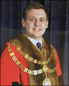 Portrait of Ian J. Campbell, Mayor of Retford 2010-11